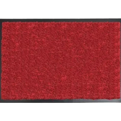 TAPIS BAPTISTE 80X120CM POLYAMIDE PVC ROUGE