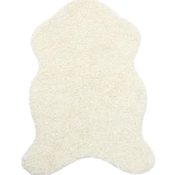 TAPIS BOUCLETTE 60X90CM BLANC