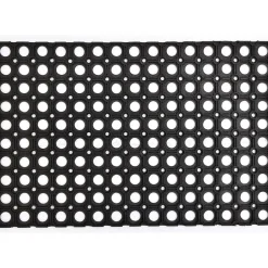 TAPIS CAILLEBOTIS 40X60CM CAOUTCHOUC NOIR