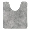 TAPIS CONTOUR WC ABSORBANT SOUPLE NATURE BRUTE 45X50CM