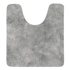 TAPIS CONTOUR WC ABSORBANT SOUPLE NATURE BRUTE 45X50CM