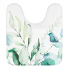 TAPIS CONTOUR WC MICROFIBRE IMPRIME 45X50CM AQUARELLE