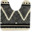 TAPIS CONTOUR WC MICROFIBRE IMPRIME 45X50CM TRIBAL LODGE