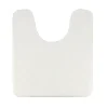 TAPIS CONTOUR WC 45X50CM DESSOUS LATEX BLANC