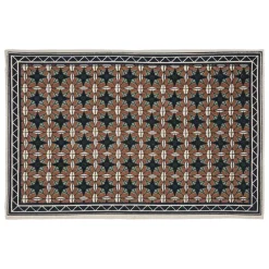 TAPIS COTON IMPRIME CAFE BORDELAIS D.60X90CM