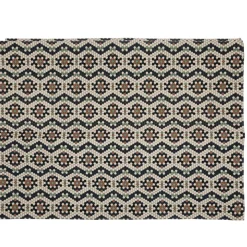 TAPIS COTON IMPRIME CAFE 120X170CM
