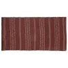 TAPIS COTON JUTE BOTA TERRACOTTA 70X140CM