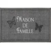 TAPIS DECO RECTANGLE 40X60 CM IMPRIME FAMILIA