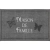 TAPIS DECO RECTANGLE 50X80 CM IMPRIME FAMILIA