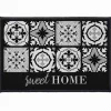 TAPIS DECO RECTANGLE 40X60 CM IMPRIME ALFAMA