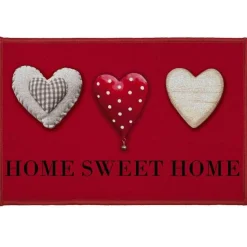 TAPIS DECO 40X60CM IMPRIME HOME PASSION