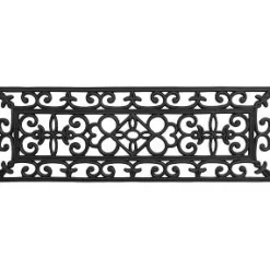 TAPIS ELSA 25X75CM CAOUTCHOUC NOIR