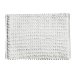 TAPIS EPAIS BLANC 50X75CM