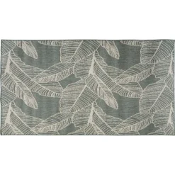 TAPIS EXTERIEUR ET INTERIEUR COLOR VERT 150X230CM