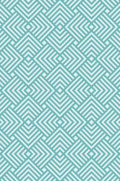 TAPIS EXTERIEUR INTERIEUR ARAGON AQUA 100X150CM