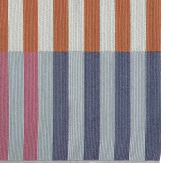 TAPIS EXTERIEUR INTERIEUR RAYURES COULEUR 120X170CM