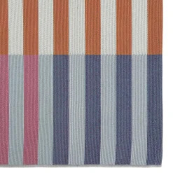TAPIS EXTERIEUR INTERIEUR RAYURES COULEUR 160X230CM