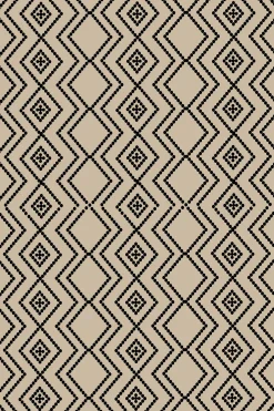 TAPIS EXTERIEUR INTERIEUR 100X150CM KENNETH NATUREL