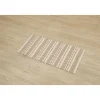 TAPIS GOA COTON JUTE 45X90CM NATUREL BEIGE