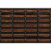 TAPIS GRATTANT 40X60CM CAOUTCHOUC COCO NOIR