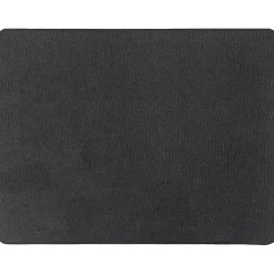 TAPIS HEXAGONE 45X60CM POLYESTER VELOURS NOIR