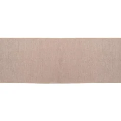 TAPIS HEXAGONE 45X120CM POLYESTER VELOURS BEIGE