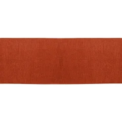 TAPIS HEXAGONE 45X120CM POLYESTER VELOURS TERRACOTTA