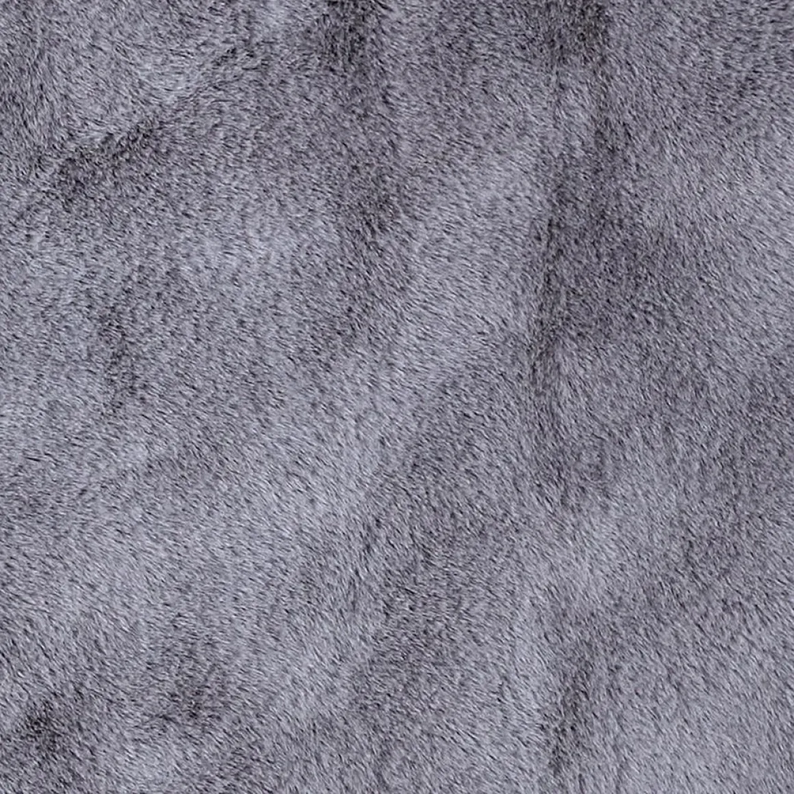 TAPIS IMITATION FOURRURE FIN GRIS 110X60CM