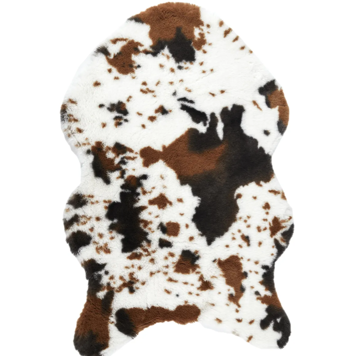 TAPIS IMITATION PEAU DE VACHE 60X90CM
