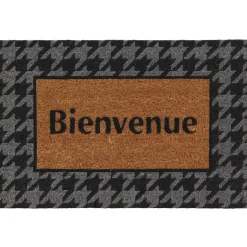 TAPIS IMPRIME 40X60CM COCO BIENVENUE