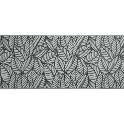 TAPIS IMPRIME 50X120CM JUNGLE GRIS