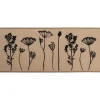 TAPIS IMPRIME 50X120CM POLYAMIDE HERBIER BEIGE