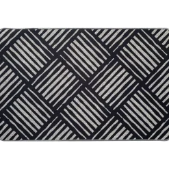TAPIS IMPRIME 50X80CM POLYESTER AFRICA GRIS