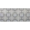 TAPIS IMPRIME 50X120CM POLYESTER PACO BLEU