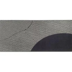TAPIS IMP 50X120CM POLYESTER VELOURS DUNE GRIS