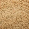 TAPIS JUTE AJOURE D.120CM