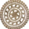 TAPIS JUTE DENTELLE RITUAL D.120CM