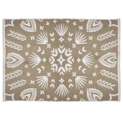 TAPIS JUTE JACQUARD CHENILLE D.120X170CM