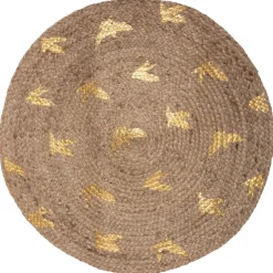 TAPIS JUTE LIBERTY D.80CM