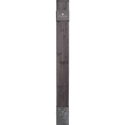 TAPIS LATTE EN BAMBOU GRIS FONCE 120X170CM