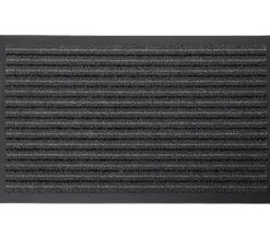 TAPIS LISON 80X120CM POLYPRO PVC GRIS
