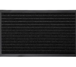 TAPIS LISON 80X120CM POLYPRO PVC NOIR