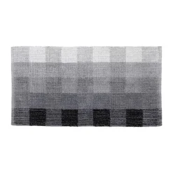 TAPIS LOUISE 45X90CM GRIS