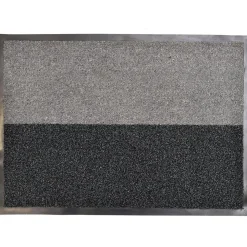 TAPIS MAGIC 50X70CM POLYPRO PVC GRIS NOIR