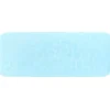TAPIS MEMOIRE DE FORME MICROFIBRE GALET 45X120CM VERT D EAU