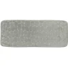 TAPIS MEMOIRE DE FORME MICROFIBRE GALET 45X120CM KAKI