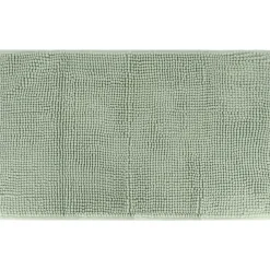 TAPIS MICROFIBRE BOULES UNI 45X75CM VERT EUCALYPTUS