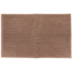 TAPIS MICROFIBRE BOULES 50X80CM CAPPUCCINO