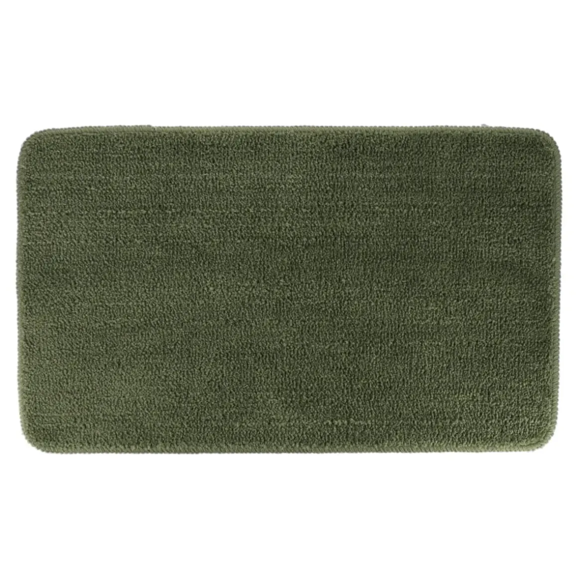 TAPIS MICROFIBRE DOUX DESSOUS LATEX 45X75CM KAKI