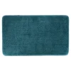 TAPIS MICROFIBRE DOUX DESSOUS LATEX 45X75CM BLEU CANARD
